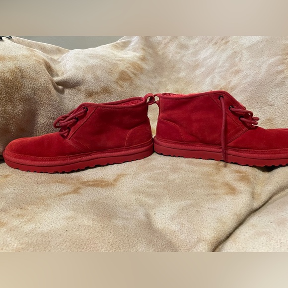 Ugg Men\'s Nemuel Red Chukka Boot - Size 12 main image 5